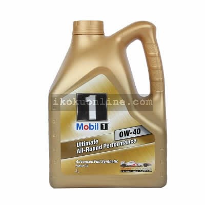MOBIL ONE MOTOR OIL 0W-40 4 LITRES