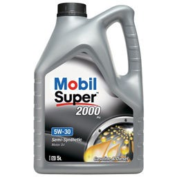 MOBIL SUPER 2000 5W-30 MOTOR OIL 4 LITRES