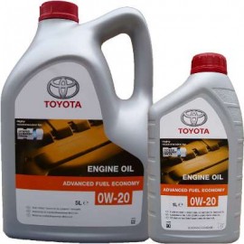 TOYOTA MOTOR OIL 0W-20 SYNTHETIC 1 LITRE